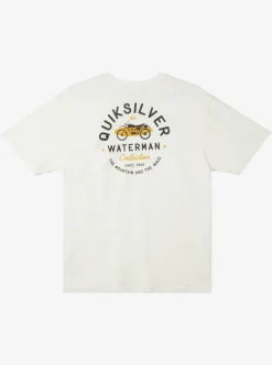Best Quiksilver Waterman Open Air Qt-Shirt Snow White