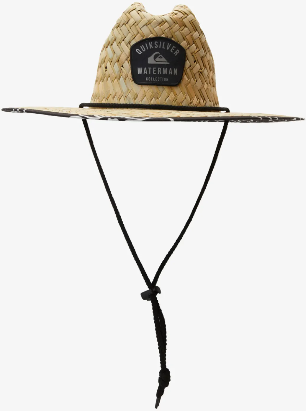 Cheap Quiksilver Waterman Outsider Straw Lifeguard Hat Black/ Jet Black