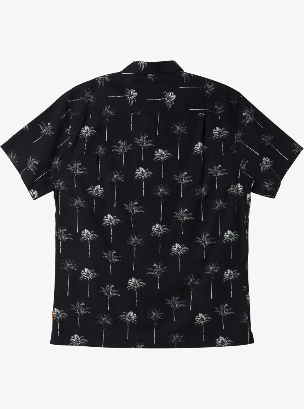 Best Sale Quiksilver Waterman Palm Friday Woven Shirt Black Palm Friday