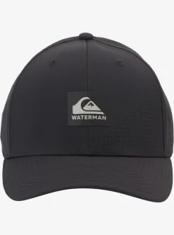 Flash Sale Quiksilver Waterman Perf Turf Snapback Hat Black