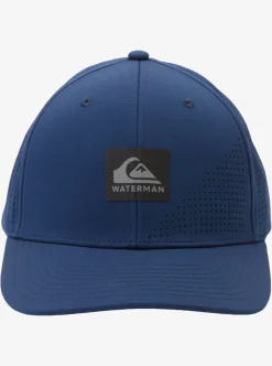 Cheap Quiksilver Waterman Perf Turf Snapback Hat Insignia Blue