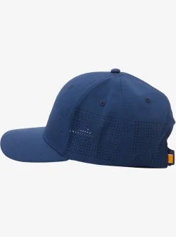 Cheap Quiksilver Waterman Perf Turf Snapback Hat Insignia Blue