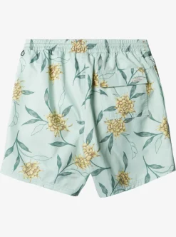 Online Quiksilver Waterman Perfect Bloom Volley Volleys Subtle Green Perfect Bloom Vly