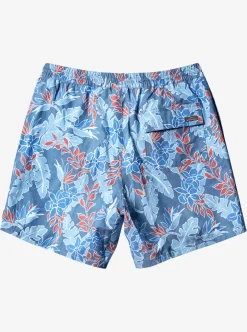 Hot Quiksilver Waterman Perfect Feel 17" Volleys Ensign Blue Perfect Feel V