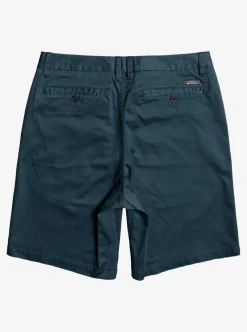 Discount Quiksilver Waterman Secret Ocean 20" Chino Shorts Midnight Navy
