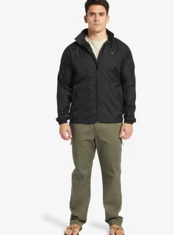Best Quiksilver Waterman Shell Shock Water-Resistant Lightweight Mini Ripstop Windbreaker Black