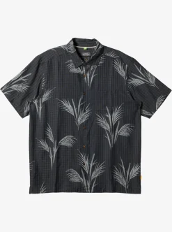 Sale Quiksilver Waterman Skipped Out Woven Shirt Black Skipped Out