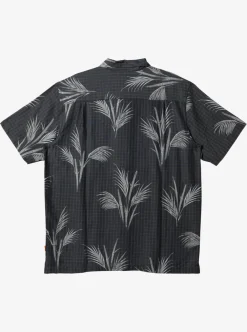 Sale Quiksilver Waterman Skipped Out Woven Shirt Black Skipped Out