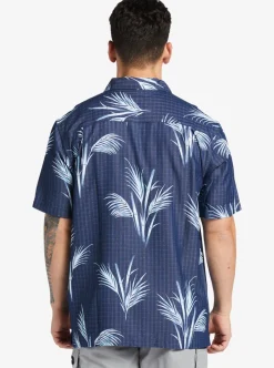 Cheap Quiksilver Waterman Skipped Out Woven Shirt Estate Blue Skippe Out