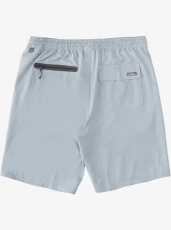 Shop Quiksilver Waterman Suva 20" Amphibian Boardshorts Sharkskin