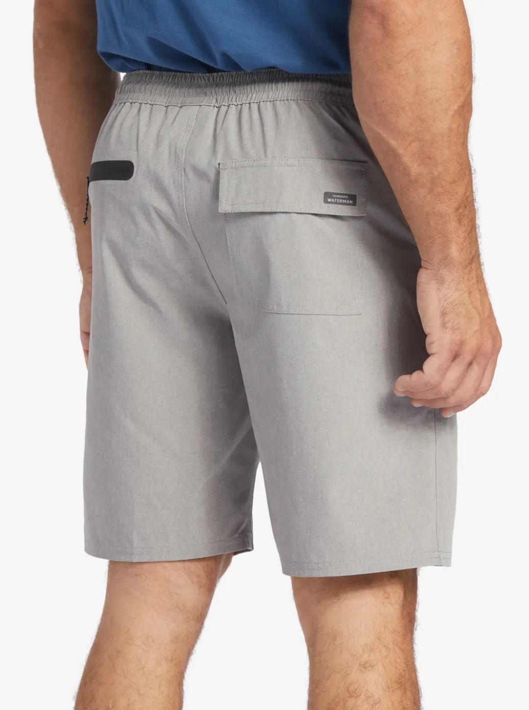 Shop Quiksilver Waterman Suva 20" Amphibian Boardshorts Sharkskin