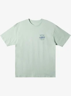Cheap Quiksilver Waterman Tails Up T-Shirt Subtle Green
