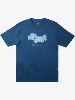 Cheap Quiksilver Waterman The Essentials T-Shirt Ensign Blue
