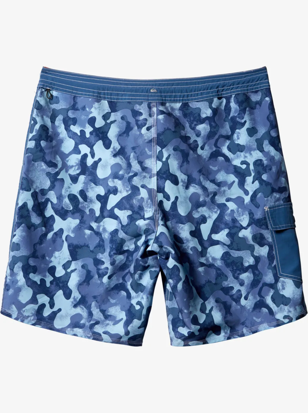 Online Quiksilver Waterman Throwback Camo 19" Boardshorts Ensign Blue Throwback