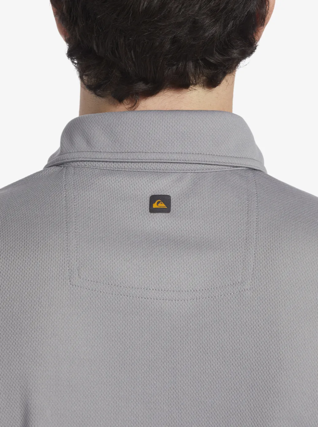 New Quiksilver Waterman Water Short Sleeve Polo Shirt Sharkskin