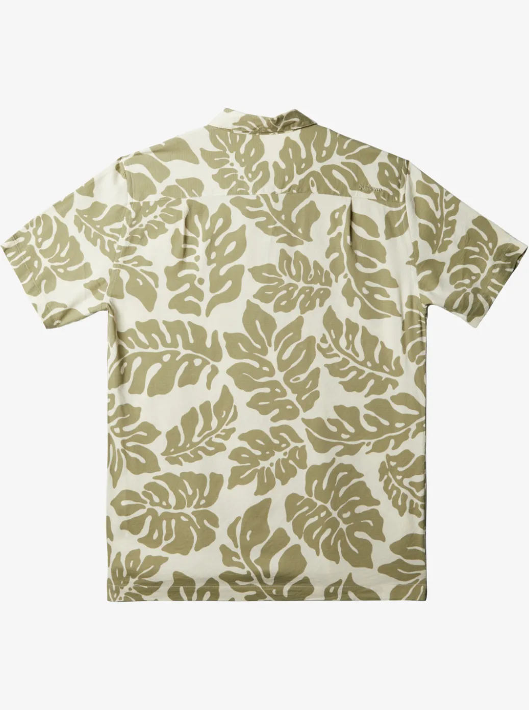 Fashion Quiksilver Waterman Waterfall Rain Short Sleeve Shirt Tea Waterfall Rain