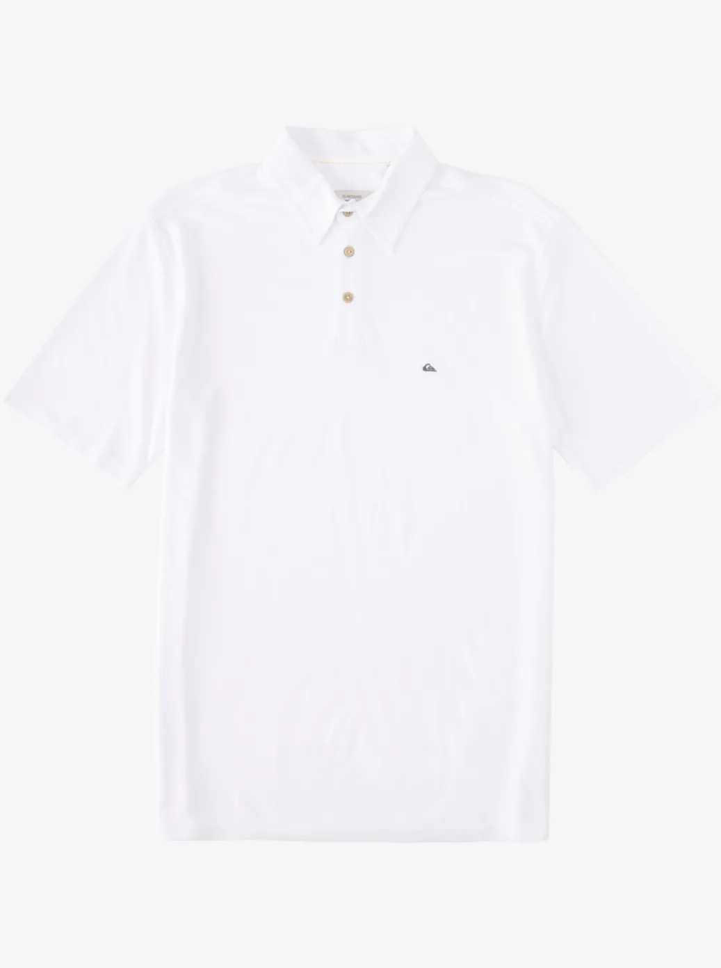 Best Quiksilver Waterman Waterpolo Short Sleeve Polo Shirt White