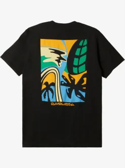 Best Sale Quiksilver Weird Trip T-Shirt Black