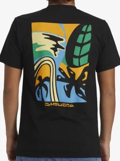 Best Sale Quiksilver Weird Trip T-Shirt Black