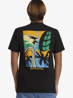 Best Sale Quiksilver Weird Trip T-Shirt Black