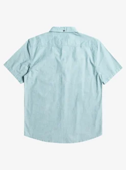 Best Quiksilver Winfall Short Sleeve Shirt Moroccan Blue