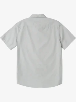 Clearance Quiksilver Winfall Short Sleeve Shirt Sleet