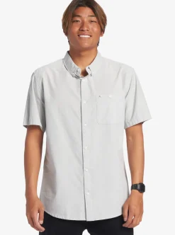 Clearance Quiksilver Winfall Short Sleeve Shirt Sleet