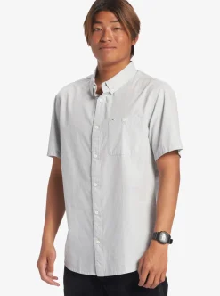 Clearance Quiksilver Winfall Short Sleeve Shirt Sleet