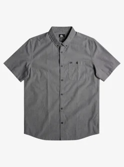 Fashion Quiksilver Winfall Short Sleeve Shirt Black