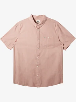 Cheap Quiksilver Winfall Short Sleeve Shirt Baked Clay