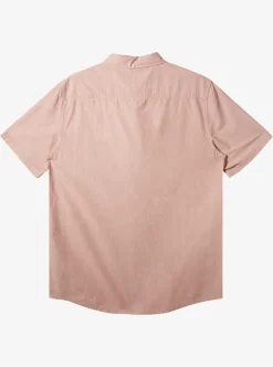 Cheap Quiksilver Winfall Short Sleeve Shirt Baked Clay